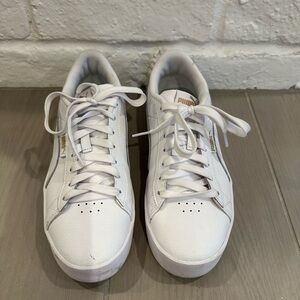 Puma Classic White Leather Sneakers